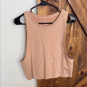 Aerie Tan Muscle Tee